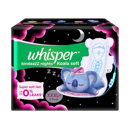 Whisper Bindazz Nights Pads XXXL Plus